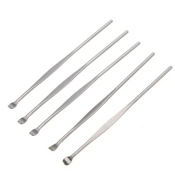 

5Pcs Stainless Steel EarPick Cleaner Ear Pick Wax Curette Remover Care Tool Hot