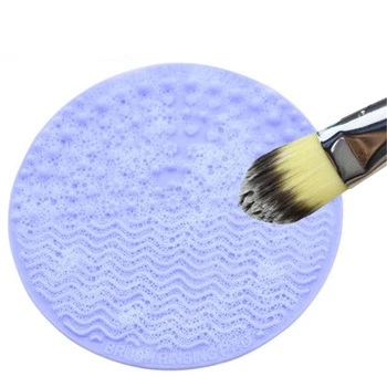 

Quality Silicone Washing Tool For Cosmetic Brushes Creative Washing Cosmetic Brush Cleaner Tool Large Pad Sucker Scrubber Board