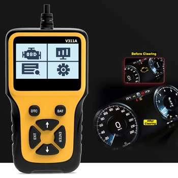 

OBD2 8~36V Motorbike Repair Tool Car Diagnostic Tool Color Screen Scanner Automobile Fault Detector Engine Code Reader
