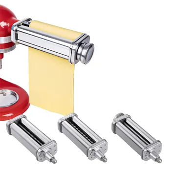 

2020 Noodle Makers Parts For Kitchenaid Fettucine Cutter Roller Attachment For Stand Mixers Kitchen Aid Pasta Food Processors