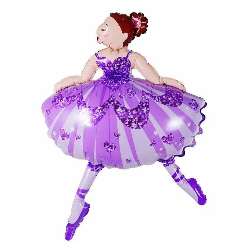 dissipation aIDS Har lært 1pc Big Pink Purple Shiny Ballerina Girl Foil Balloons Happy Birthday Party  Decoration Supplies Ballet Dancer Globos Girls Gift|Ballons & Accessories|  - AliExpress