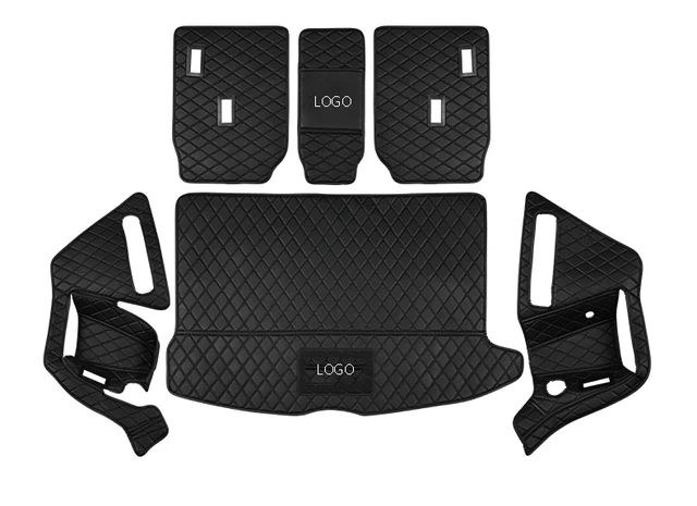 Tapis De Coffre Sur Mesure Pour Mini Countryman 2018-2023 - Cuir Antidérapant, Protection Complète