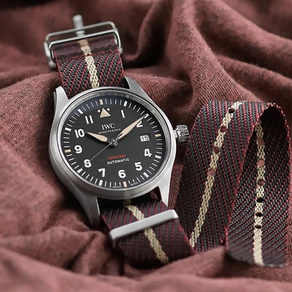 Ремешок для часов Premium Grade NATO Zulu 20 мм 22 нейлоновый сменный Браслет ремешок Tudor