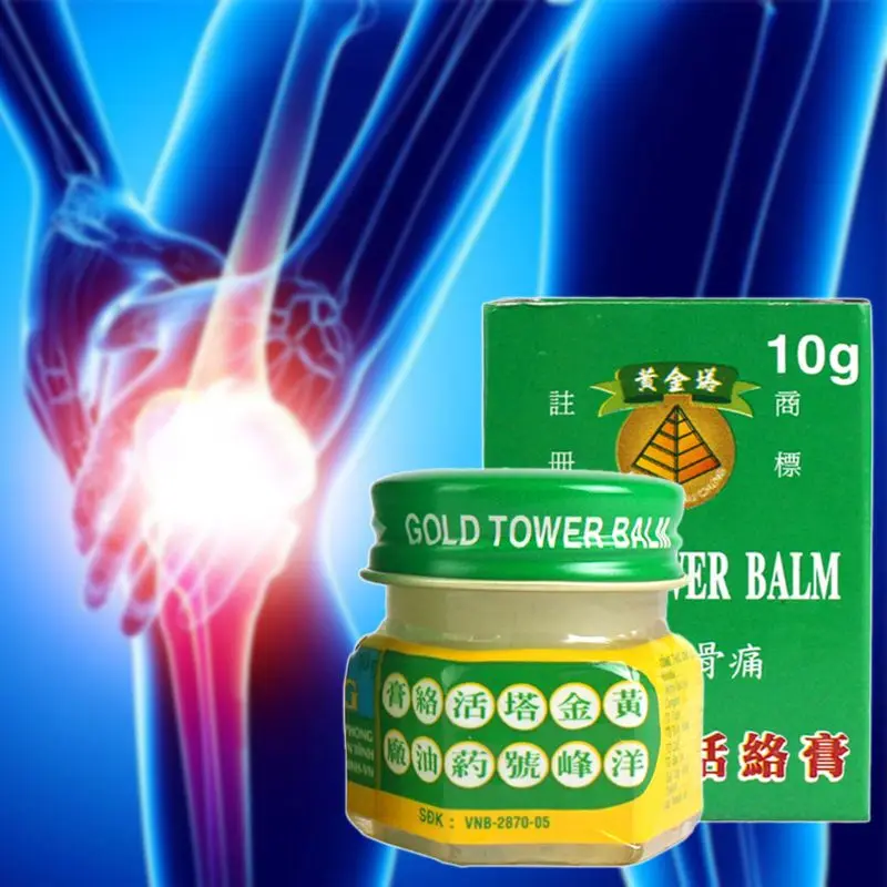 

20g Strength Muscle Anti Pain Balm Ointment Meridian Cream Paste Cramps Bruise Sprains Muscle Bone Fatigue Relief Cream