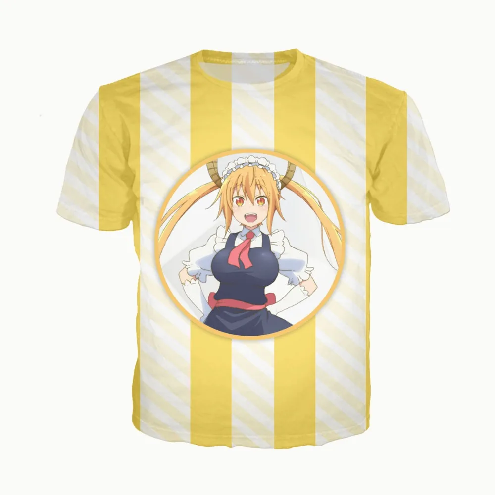 SONSPEE, мужская, женская, унисекс Толстовка, 3D принт, Miss Kobayashi's Dragon Maid, футболка с коротким рукавом, футболки, уличная футболка, T23
