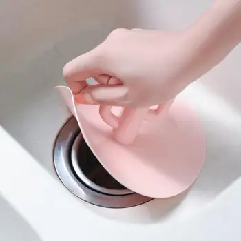 

New Floor Drain Deodorizer Sewer Deodorant Cover Bathroom Floor Drain Floor Drain Deodorant Toilet Round Silicone Cover