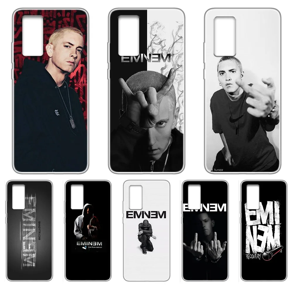 Eminem Rap God силиконовый бампер Прозрачный чехол для телефона HUAWEI nove 5t p 8 9 10 p20 P30 p40 P pro