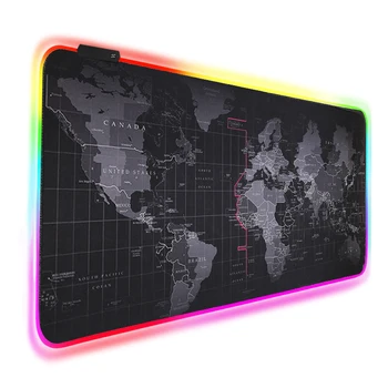 

Gaming Mouse Pad RGB Large Mouse Pad Gamer Big Mouse Mat Computer Mousepad Led Backlight XXL Surface Mause Pad Keyboard Desk Mat