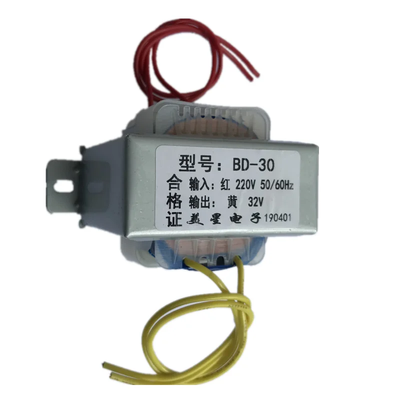 Трансформатор BD-30 220 до 32В Стоматологическая шлифовальная машина трансформатор переменного тока 0.5A 1A 30W