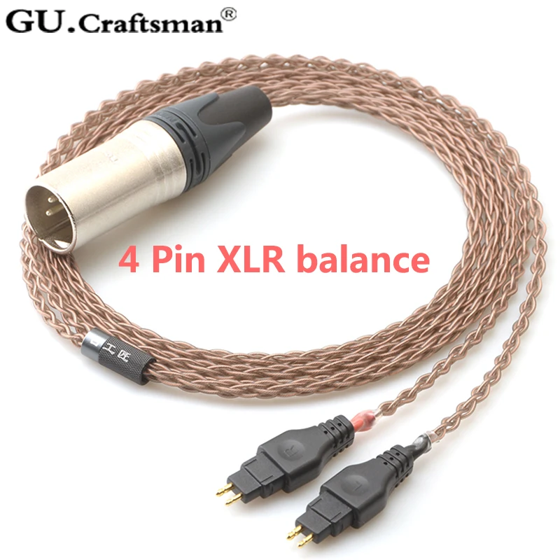 GUcraftsman 6N OCC copper For SENNHEISER HD600