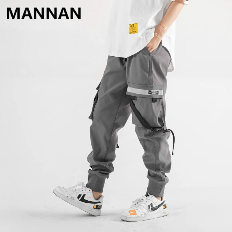 MANNAN, много карманов, эластичный пояс, шнурок, брюки-карго для мужчин и wo мужчин,, лето, Новое поступление, тактические брюки