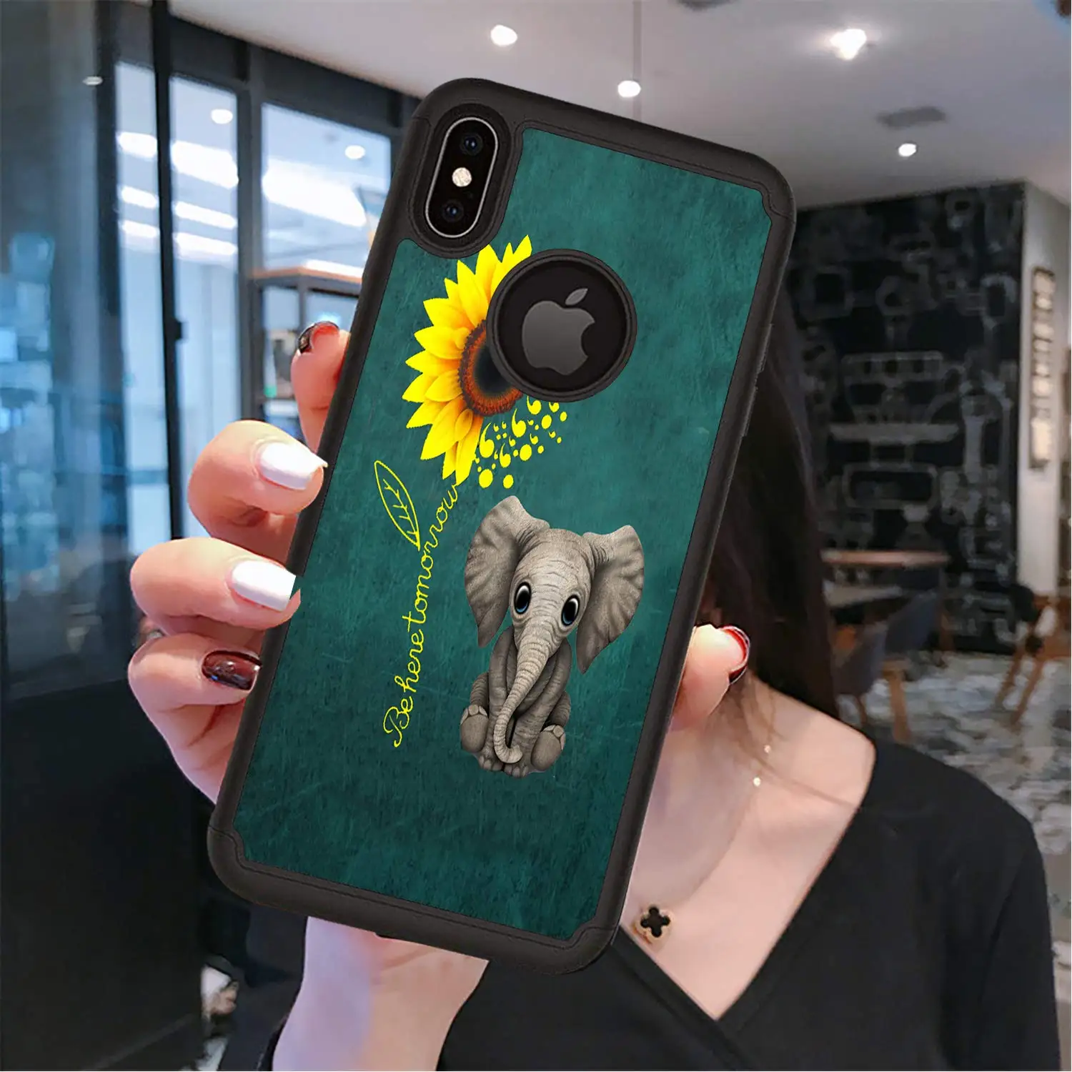 Чехол для Apple iPhone 11/11 Pro/11 Pro Max X/XS/XR/XS 7/8 SE 6/6 Plus 6 s/6 s чехол 5/5S-Маленький слон и