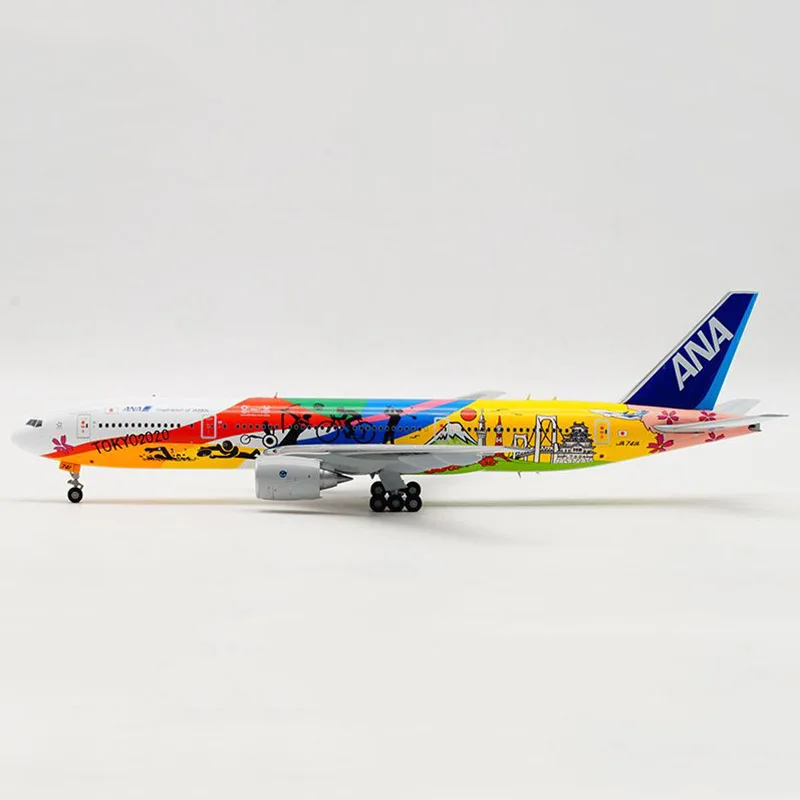 32 см 1:200 BOEING 777 B777-200 Ана Авиакомпания Самолет Модель сплава W шасси литья под давлением игрушка собрать ребенок сувенир