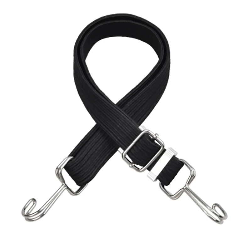 Cargo Straps 2M Bicycle Luggage Rope Mountain Bike Elastic Straps Cord Hooks Strong Elasticity Convenient To Carry Outdoor Tensioning Belts cargo straps luggage strap cargo tie down strap tie down straps lashing strap elastic belt bungee straps elastic binding rope trunk elastic belt bungee cord hooks