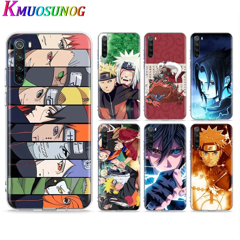 

Transparent Soft TPU Cover Anime Naruto Itachi For Xiaomi Redmi Note 9 9S Pro Max 8T 8 7 6 5 Pro 5A 4X Phone Case