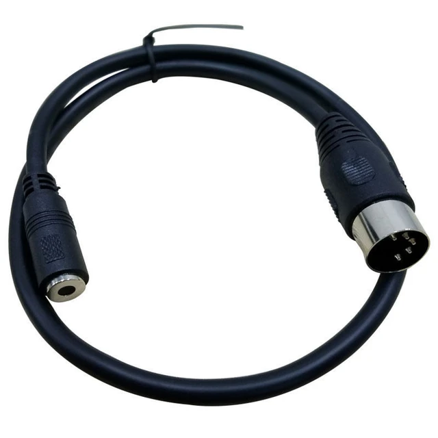 Cable 3.5mm stereo male - male 0.5m