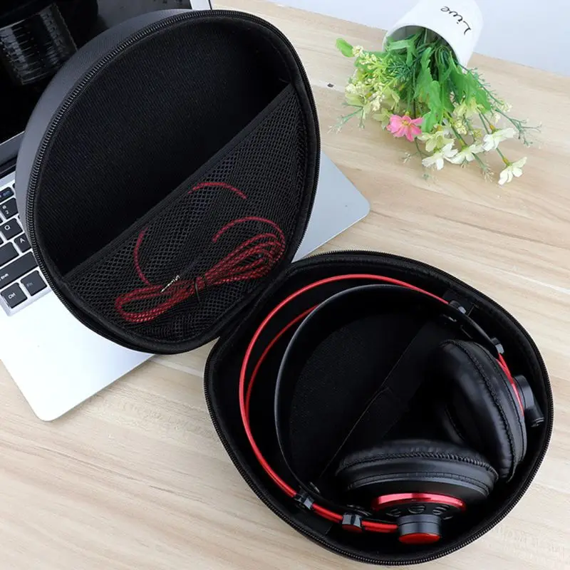 Hard EVA PU Carrying Travel Case Cover Anti scratch Storage Bag Box for AKG K701 Headphones Headset Accessories