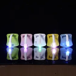 Lampe de chevet colorée pour siège de toilette, rétro éclairage étanche pour cuvette de toilette, 8 couleurs 