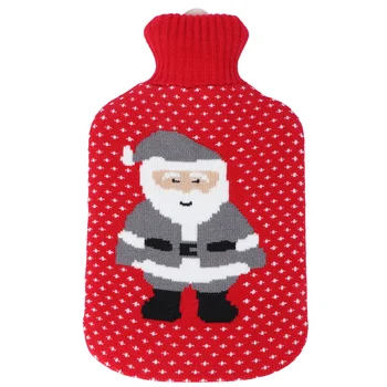 

1 Set 2000ml Hot-water Bag Water-filled Warm Handbag Christmas Series Warmer