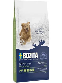 

BOZITA BOZITA GRAIN FREE ELK bezzernovoy for adult dogs of all breeds with a normal level of activity with a deer