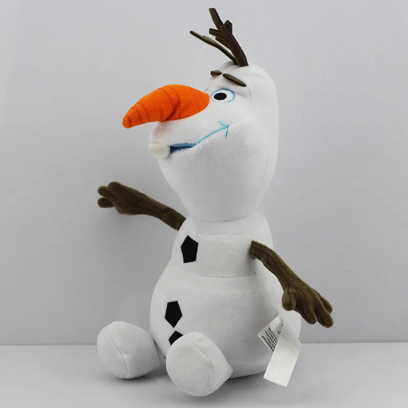 Kawaii 23/30cm OLAF Plush peluche olaf Doll Elsa Anna Snowman sven reindeer  brinquedos plush dolls toys for kids christmas gift