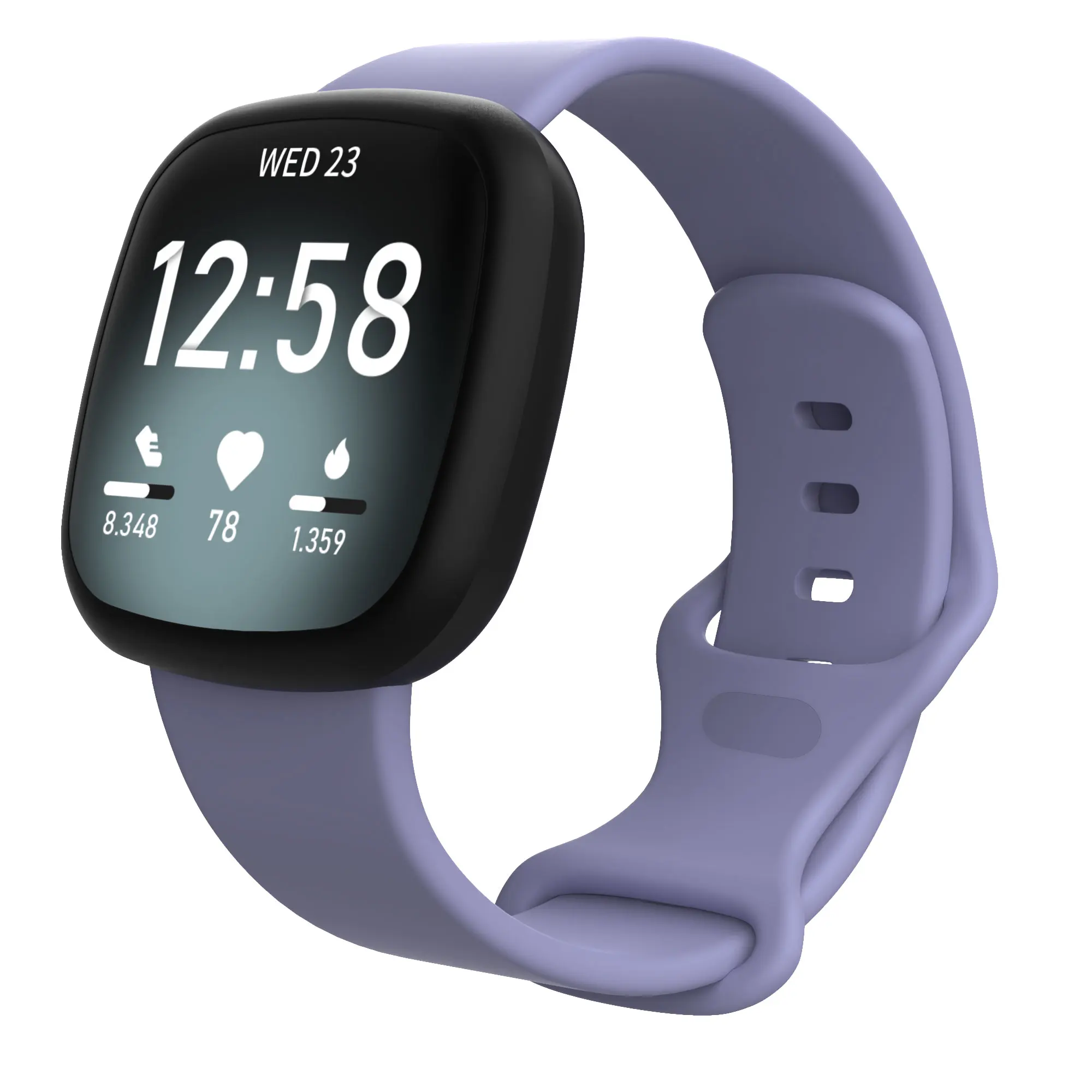  Geageaus Correas de repuesto de silicona compatibles con Fitbit  Versa 3/Versa 4 Sense/Sense 2, correa de repuesto de silicona para Fitbit  Sense/Sense 2/Versa 3/Versa 4, correa de reloj deportiva impermeable para