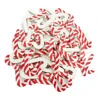 50x Red Candy Cane Walking Stick Wooden Piece Ornament Christmas Party Decor ► Photo 3/6