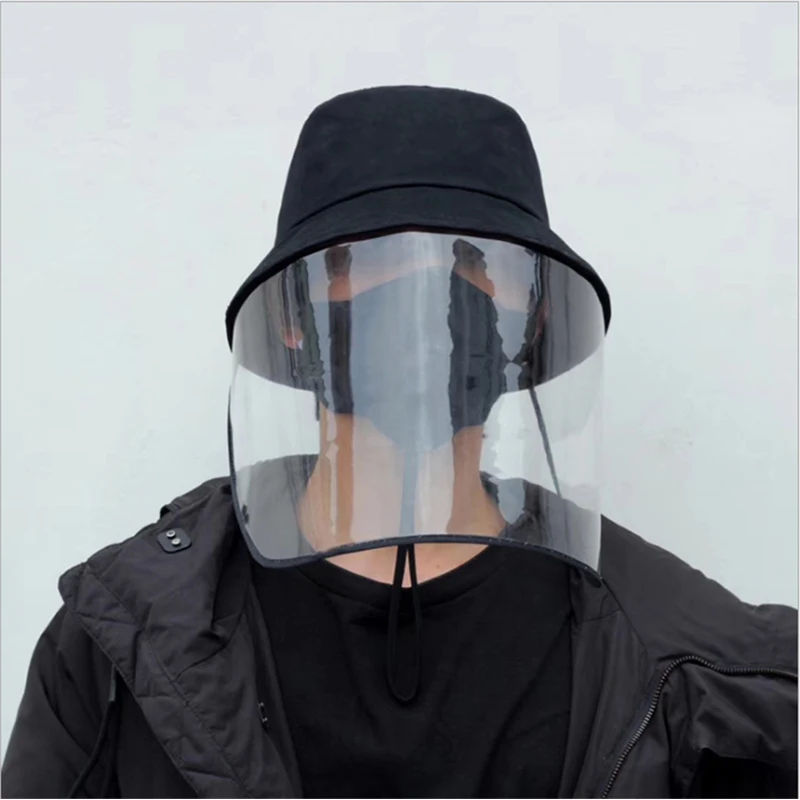 

NAQIT protective full face anti-fog saliva protective cap sunscreen cycling anti-ultraviolet couple hat epidemic protective cap