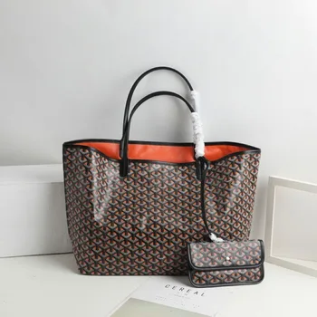 

2020 new simple and fashionable portable large-capacity female bag dog tooth color shopping bag medium tote bag handbag