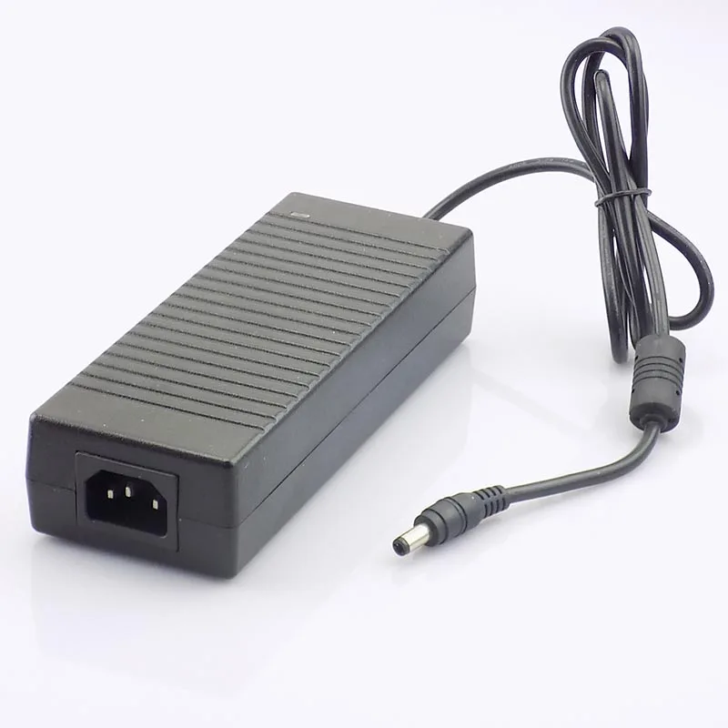 12V 8A AC 100-240V адаптер преобразователя питания DC 5,5mm x 2,5mm для светодиодной ленты света CCTV Блок питания для камеры EU/US Plug J17