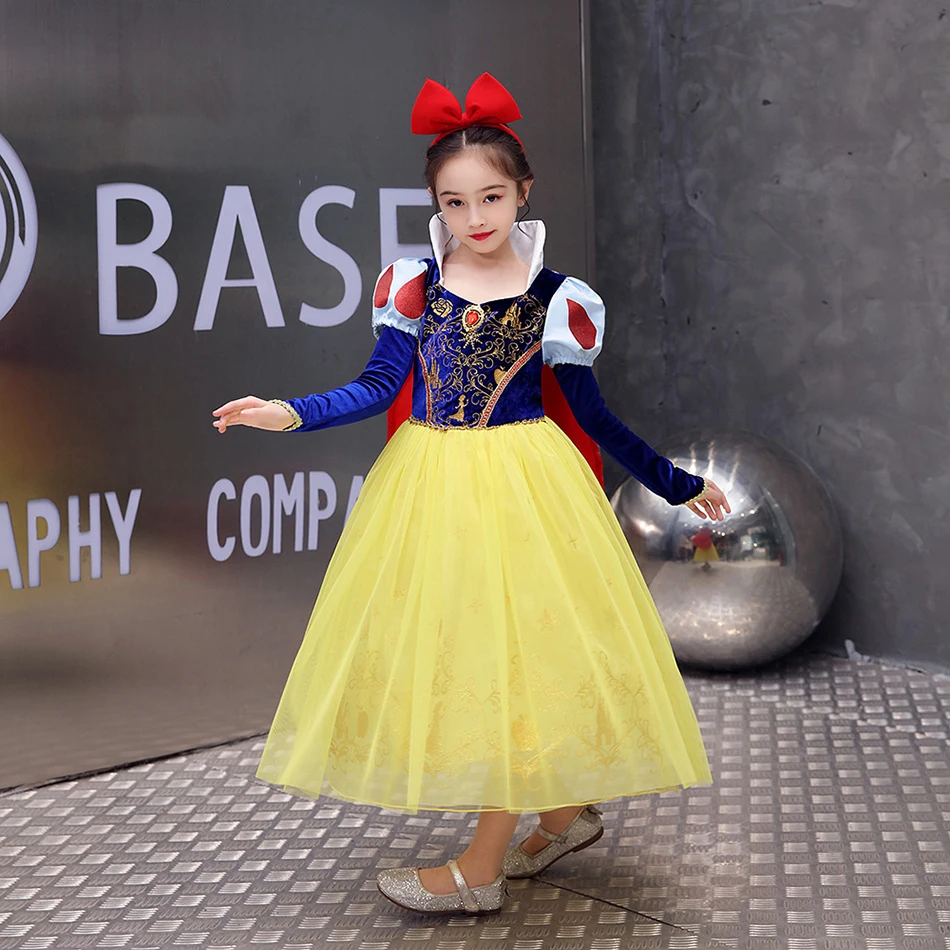Детское платье Белоснежки для девочек 2020 принцессы выпускного вечера подарки