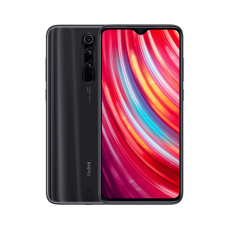 CN версия смартфона Xiao mi Red mi Note 8 Pro 8 Гб 128 ГБ 4500 мАч Superbattery mi Phone 64MP Cam Helio G90T NFC мобильный телефон - Цвет: Lightning Grey