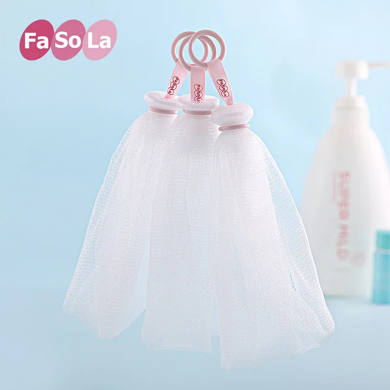 6 Sacchetti Per Sapone In Colori Assortiti, Per Doccia, Realizzati A