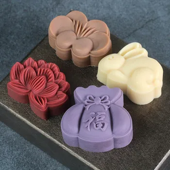 

New Resin Soap Molds DIY Flower Shaped Molds Wedding Scene Decorative Tool