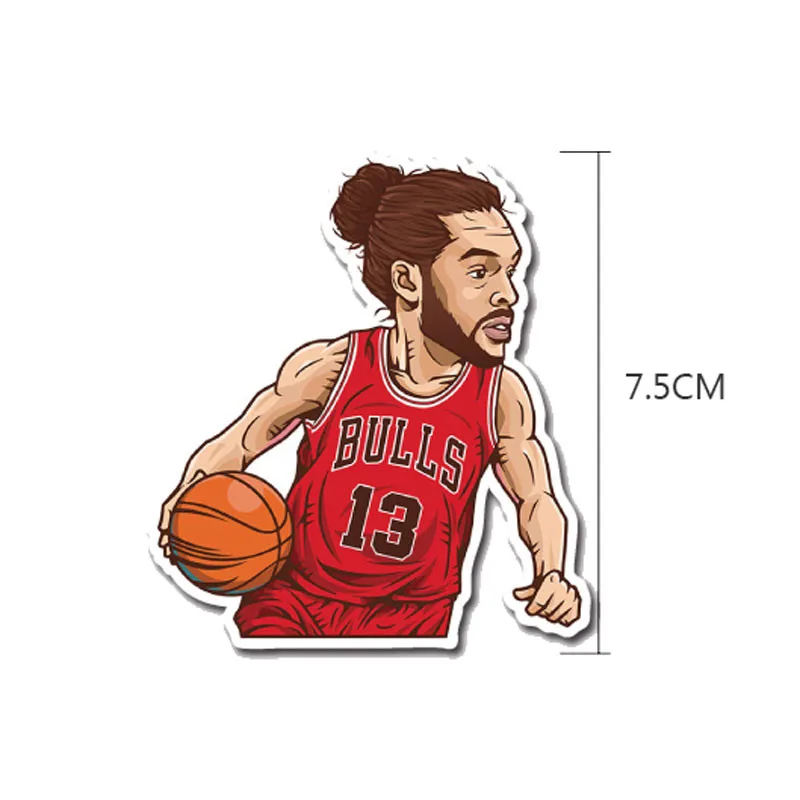 3m Stickers Toys Basketball Players Stickers Sport Start Pegatinas One Piece Laptop For Luggage Guitar Skateboard Stickers Aliexpress