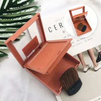 

Kiss Beauty 4 color Blush Palette Square Dumb Blush Bright Skin Color Natural Dressing Long Lasting MakeUp Natural Minerals