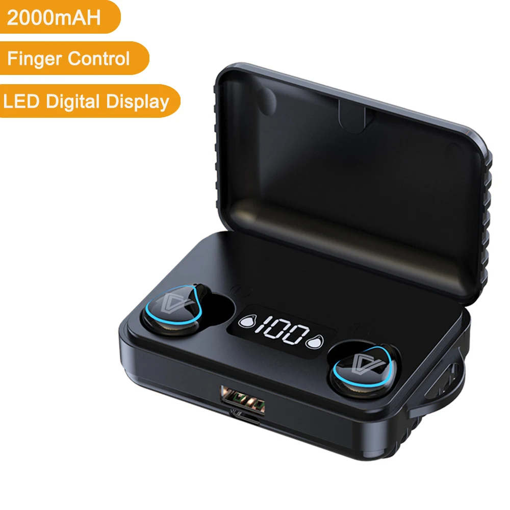 A25 Wireless Bluetooth 5 0 Earphone TWS HIFI Mini In ear Sports Running Headset Support iOS Android Phones HD Call