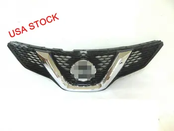 

1Pcs USA Stock Chrome Grill Car Front Upper Grille Grill Fit For Nissan Rogue Sport 2017-2019