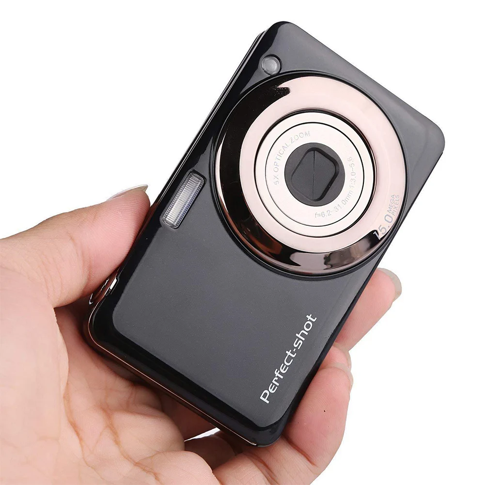 

24MP Compact Colorful Optical Zoom Face Detection Video Record High Definition Gifts Lithium Battery Kids Digital Camera Photo