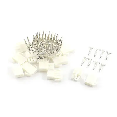 10 комплектов белый 3Pin мужской женский мини Tamiya штекер непроводной обжимной разъем