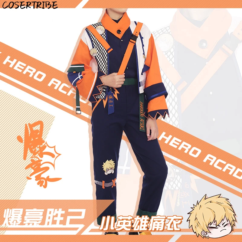 Аниме Мой герой Academy Bakugou кацуки Готическая Униформа повседневный костюм косплей костюм для мужчин Хэллоуин Новинка - Цвет: Bakugou katsuki