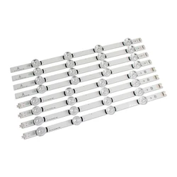 Remplacement de barre de bande LED, 8 pièces (4 * A + 4 * B) pour LG TV 39 pouces 39LB5610 39LB561V innotek DRT 3.0 39 pouces type A B 
