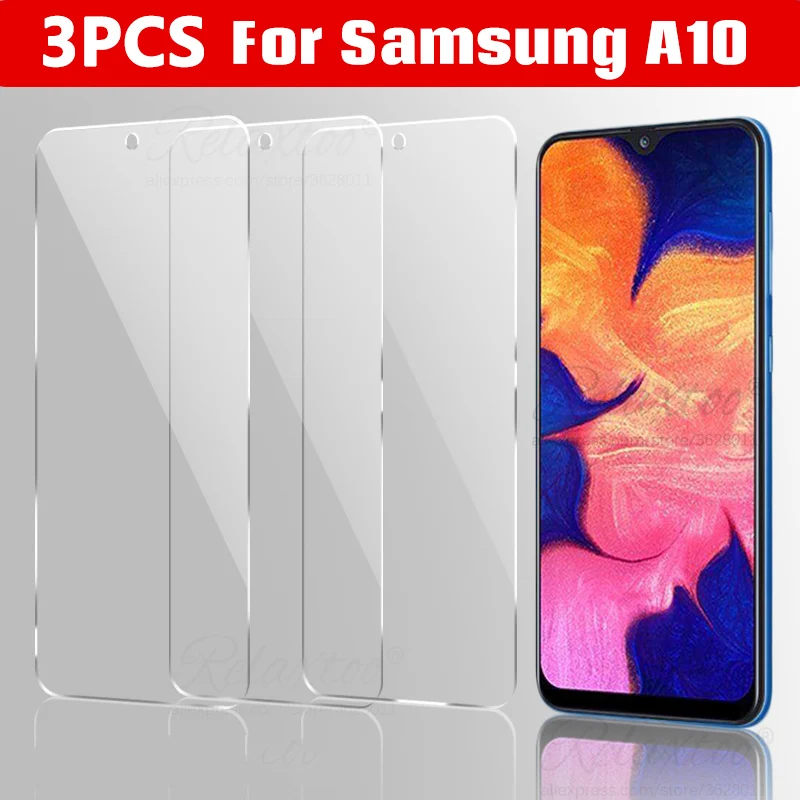 Закаленное стекло для Samsung Galaxy A10 a10 A105F 3 шт.|Защитные стёкла и плёнки| |