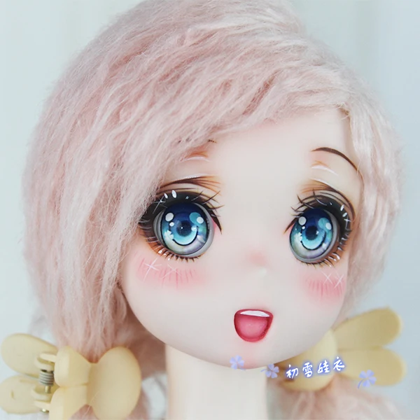 1/6 1/4 1/3 BJD аксессуары кукла полусферический глазный шар пластиковый мультфильм глаз для BJD/SD, не включает кукольную голову и другие E2558