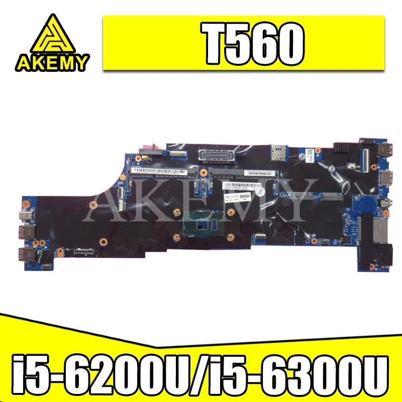 01AY306 материнская плата для For Lenovo THINKPAD T560 ноутбука с I5 6300 cpu|Материнские платы| |