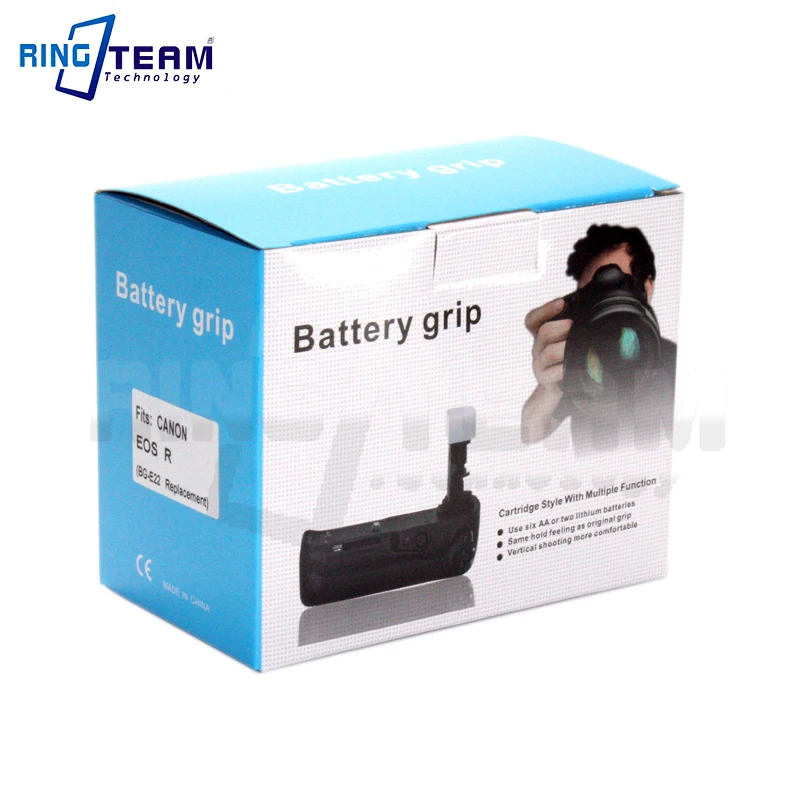 BG-E22 BGE22 Battery Grip LPE6 LP-E6 for Canon DLSR Cameras EOS R