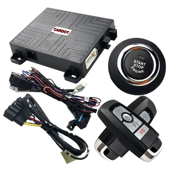 

Cardot Start Stop Engine Remote Control Starter Smart Keyless Entry Car Alarm Play And Plug Canbus for F150 Ranger Everest
