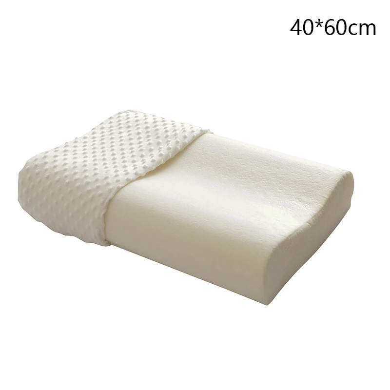 Hlzs-memory Foam Ортопедическая подушка латексная подушка для шеи волокно медленный отскок мягкая подушка Массажер для воротниковой зоны