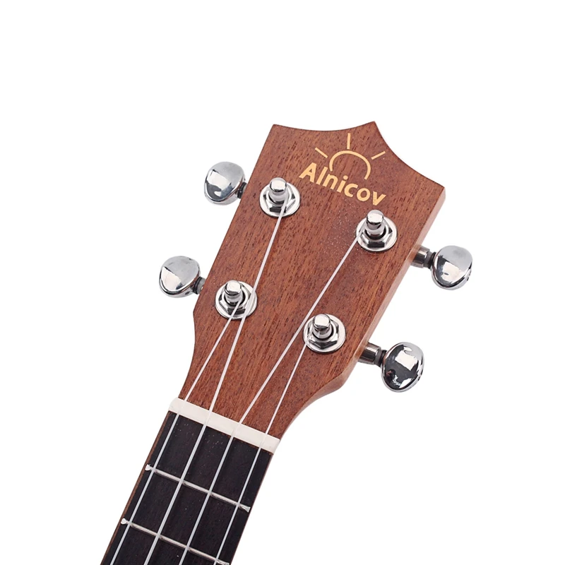 21 дюйм укулеле Гавайская гитара Sapele Aquila палисандр гриф мост сопрано струнный инструмент 4 струны