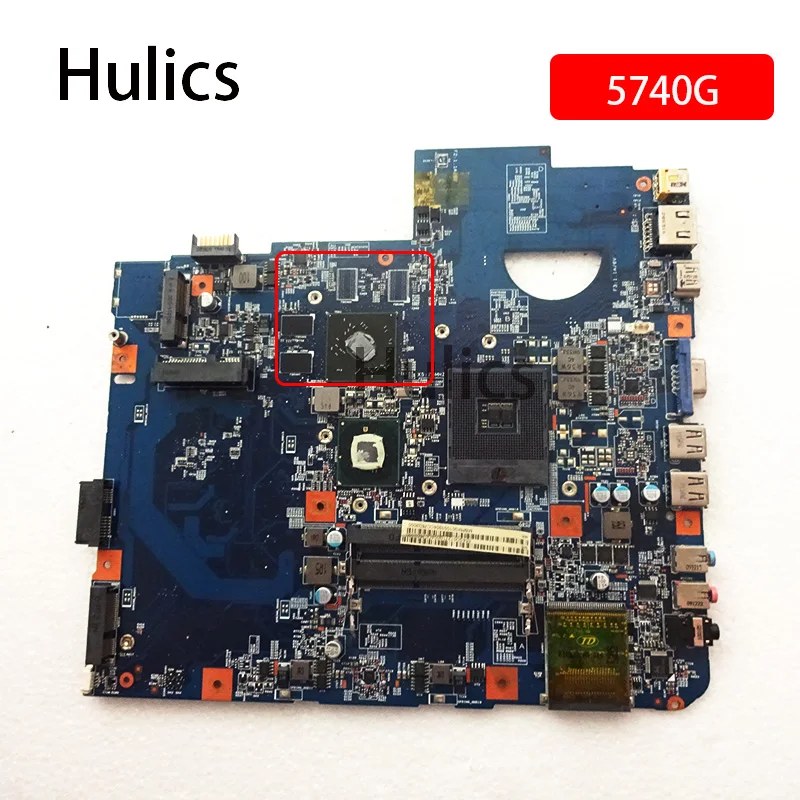 Материнская плата Hulics для ноутбука Acer aspire 5740 5740G MBPMG01001 09285-1M 48 4gd01.01m | Компьютеры и